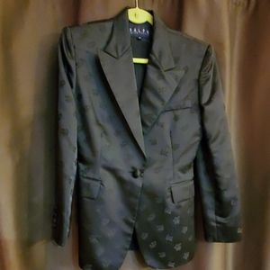 Ralph Lauren Black Label Silk Blazer